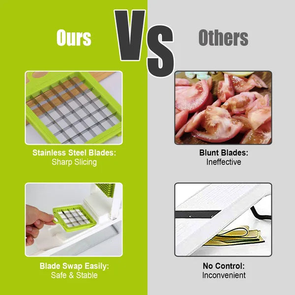 12-in-1 Professional Vegetable Chopper & Slicer Set