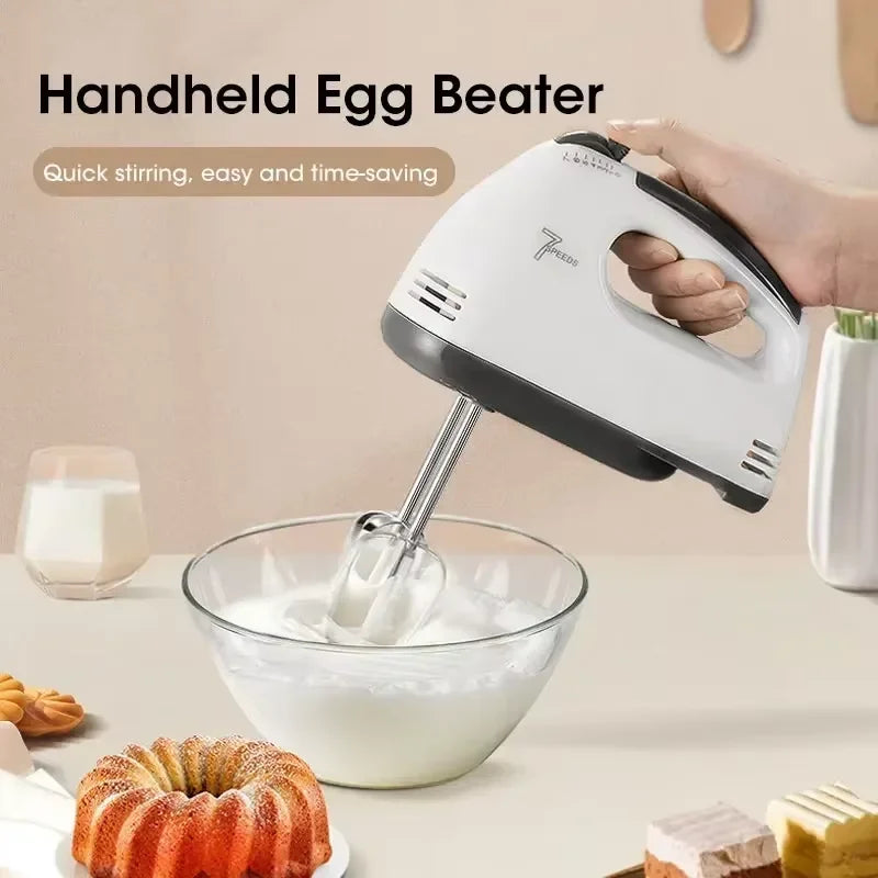 Handheld electric egg beater, household automatic mixer, egg white and cream beater