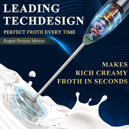 Pro Rechargeable Milk Frother & Whisk