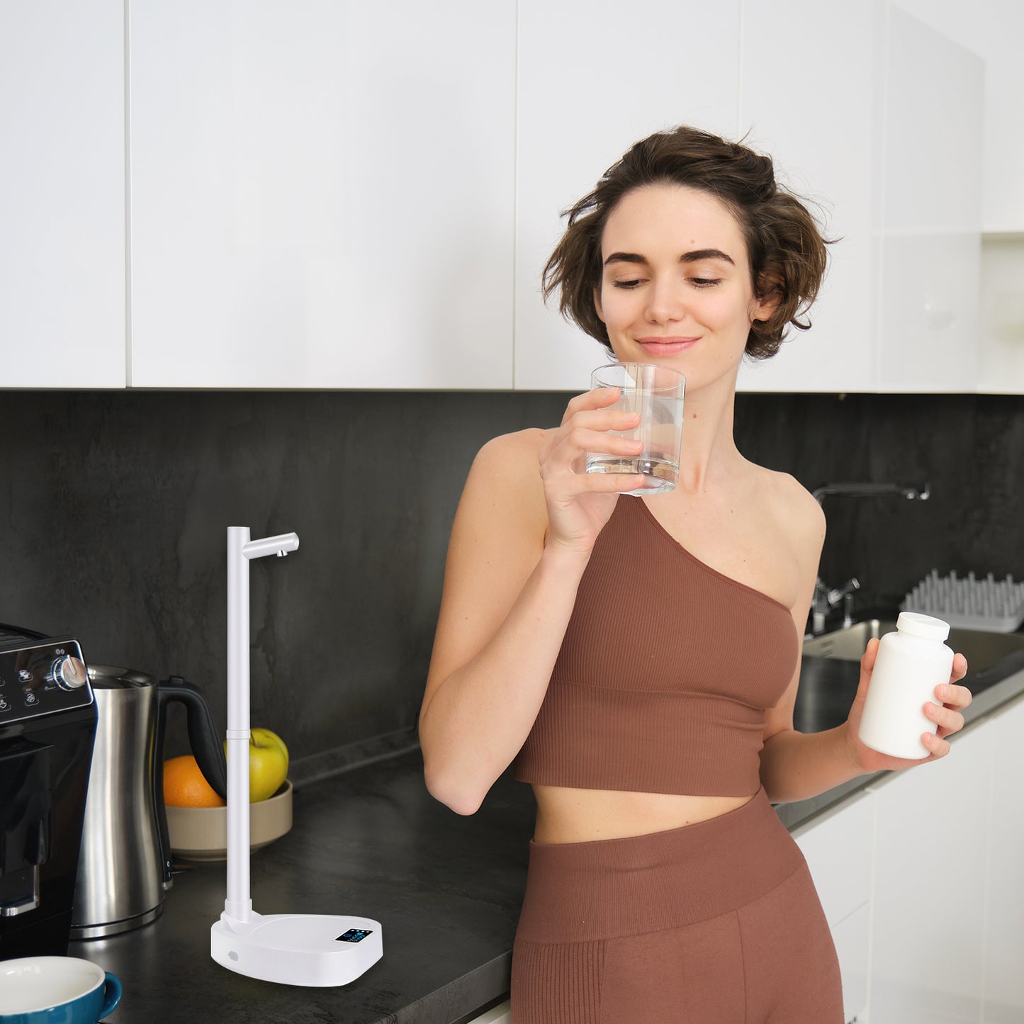 Elite Desktop Automatic Water Dispenser with Stand