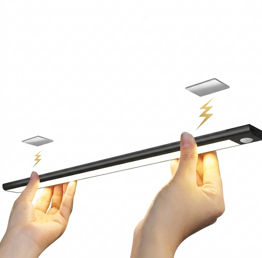 Ultra-Thin Motion Sensor LED Cabinet Light – USB-C Rechargeable