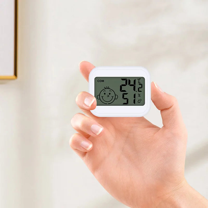 Smart Digital Thermo-Hygrometer – 4-in-1 Weather Station & Alarm Clock
