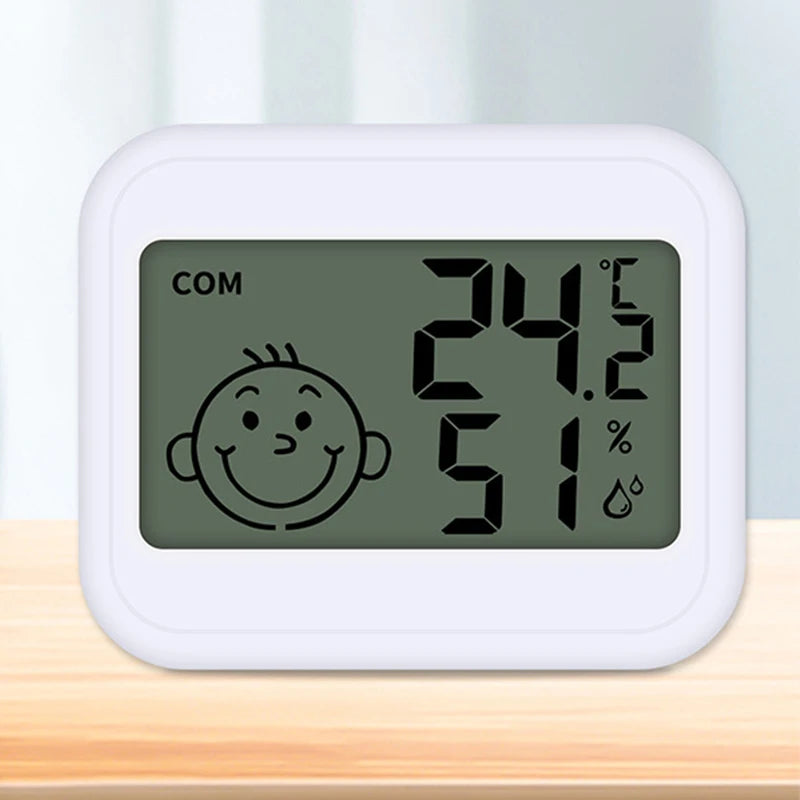 Smart Digital Thermo-Hygrometer – 4-in-1 Weather Station & Alarm Clock