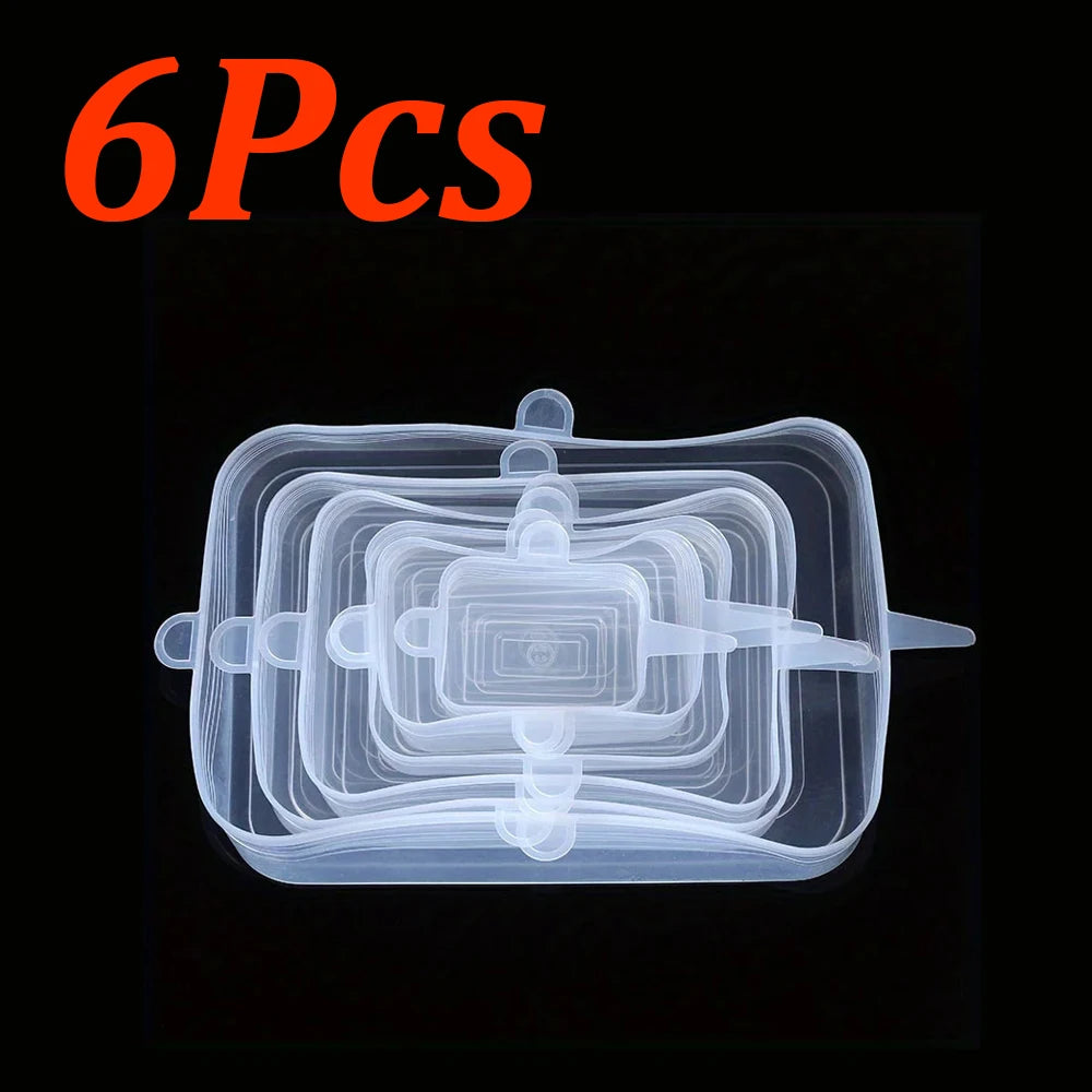 Elite Reusable Silicone Stretch Lids – 6 to 24 Piece Set