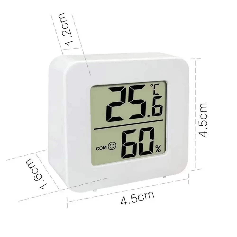 Smart Digital Thermo-Hygrometer – 4-in-1 Weather Station & Alarm Clock