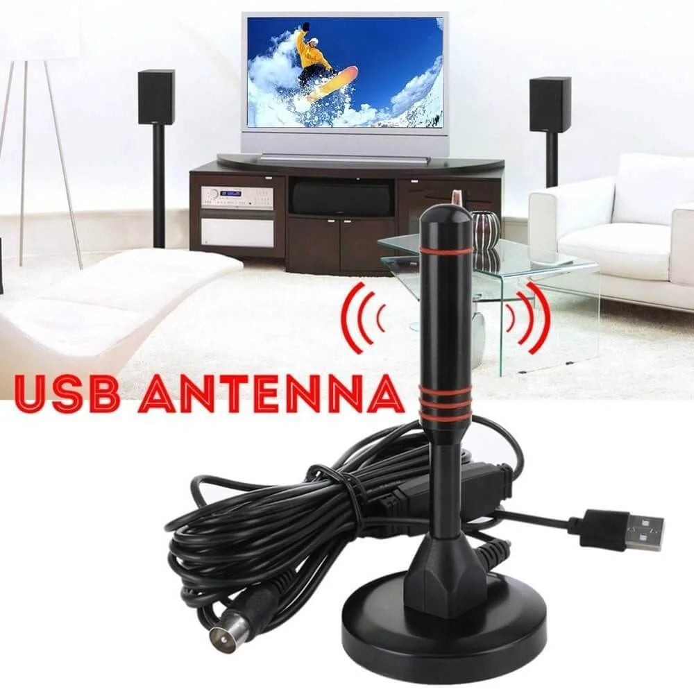ClearView™ Ultra HD Digital TV Antenna – 200+ Mile Range Indoor/Outdoor Amplified Aerial