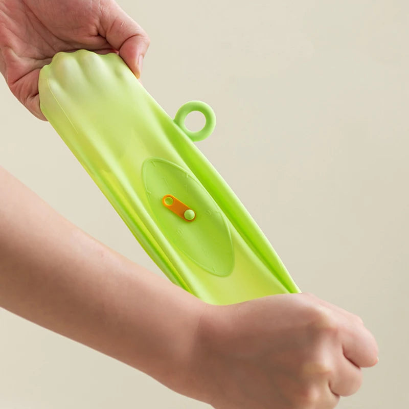 Eco-Friendly Reusable Food Covers with Pull Tab & Freshness Tracker
