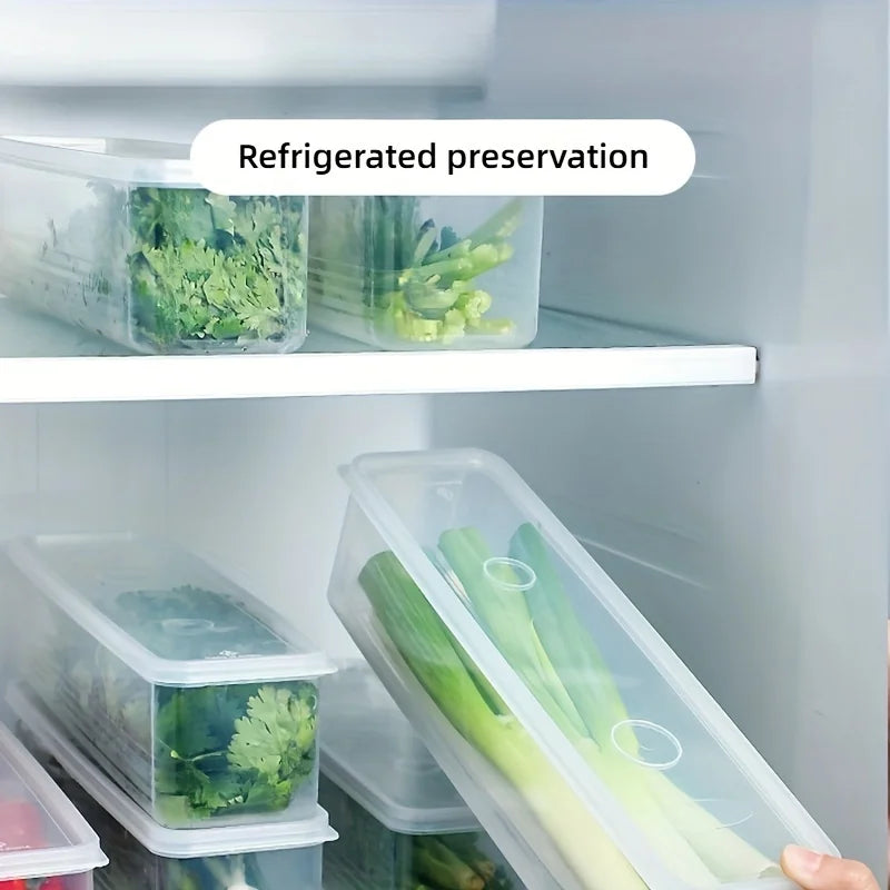 4-Piece Stackable Refrigerator Organizer Set