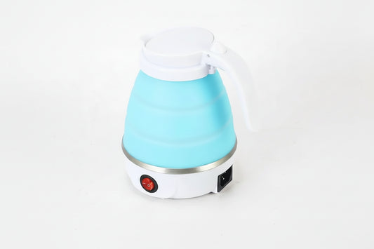 Fold & Go™ Portable Electric Kettle – 600ML Foldable Silicone Travel Teapot