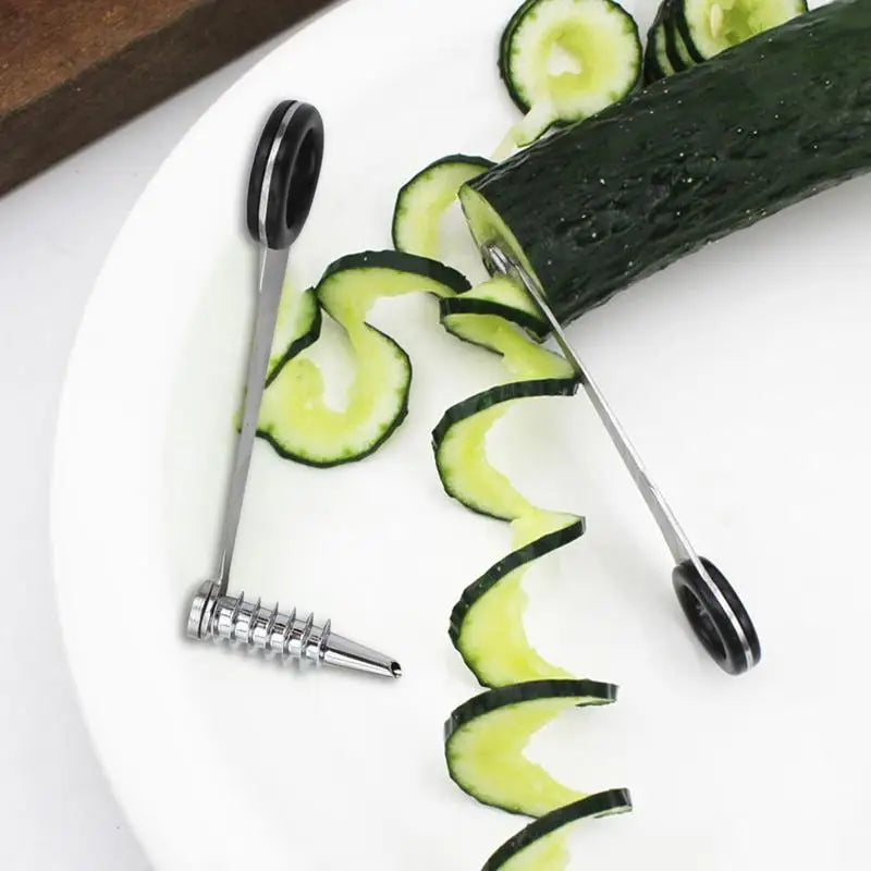 Elite Stainless Steel Vegetable Spiral Slicer