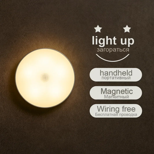 LuminaCore™ Motion-Sensing Ambient Light (Sophisticated & Tech-forward)