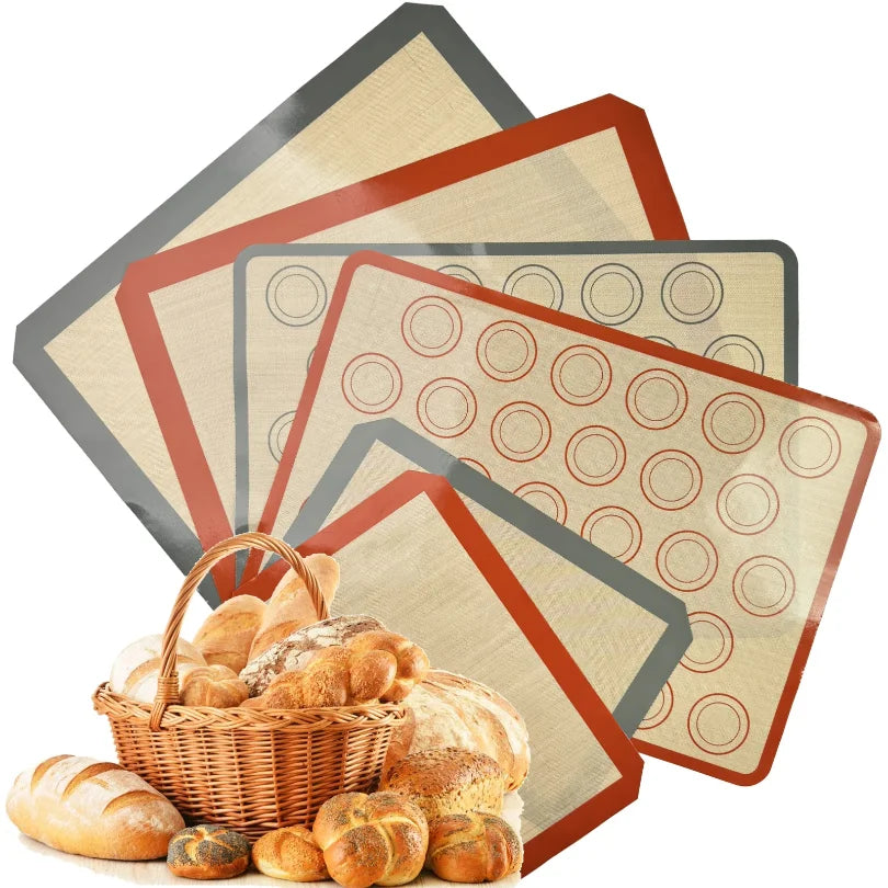 EverBake™ Reusable Silicone Baking Mat – Non-Stick Heat Resistant Oven Liner (0.4mm Ultra-Thin)