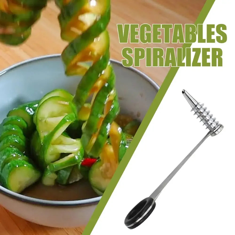 Elite Stainless Steel Vegetable Spiral Slicer