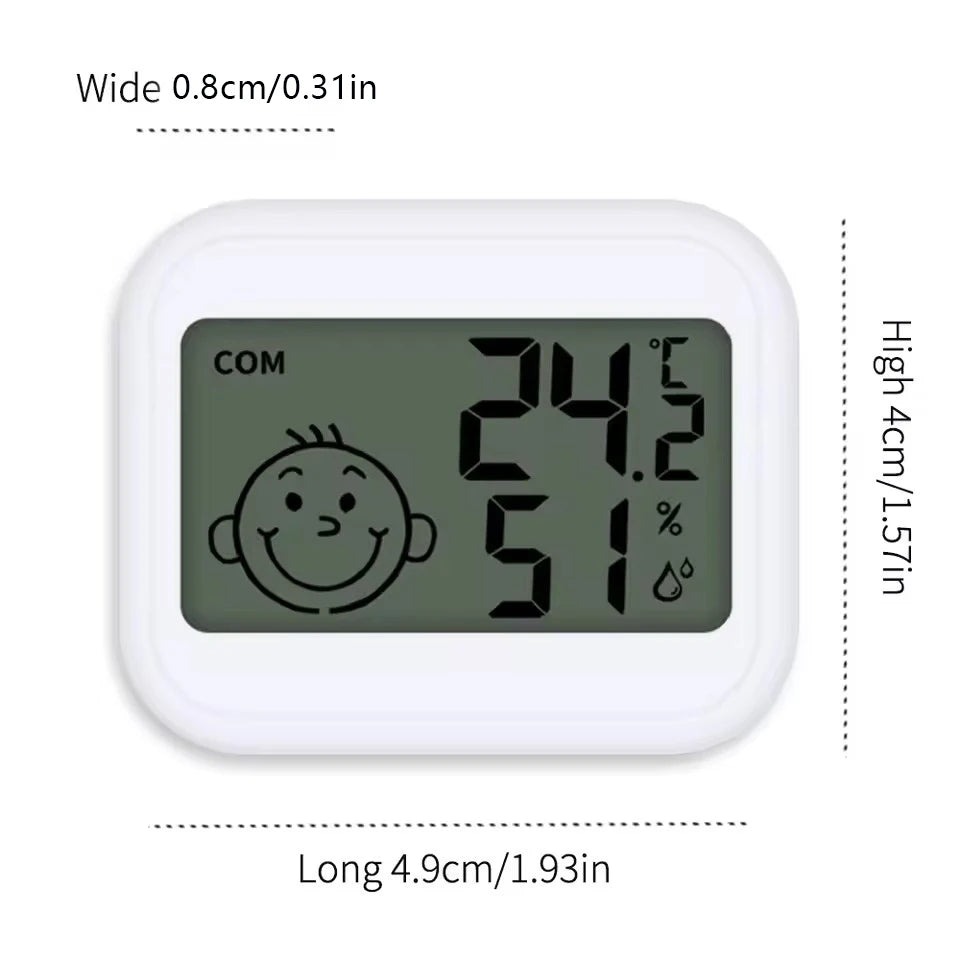Smart Digital Thermo-Hygrometer – 4-in-1 Weather Station & Alarm Clock