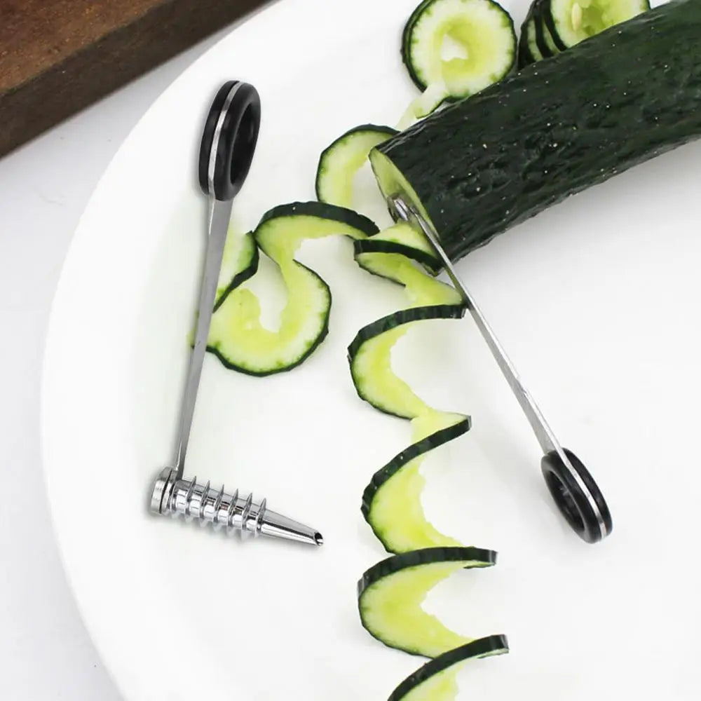 Elite Stainless Steel Vegetable Spiral Slicer