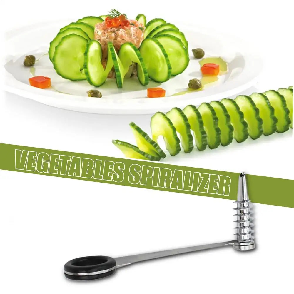 Elite Stainless Steel Vegetable Spiral Slicer