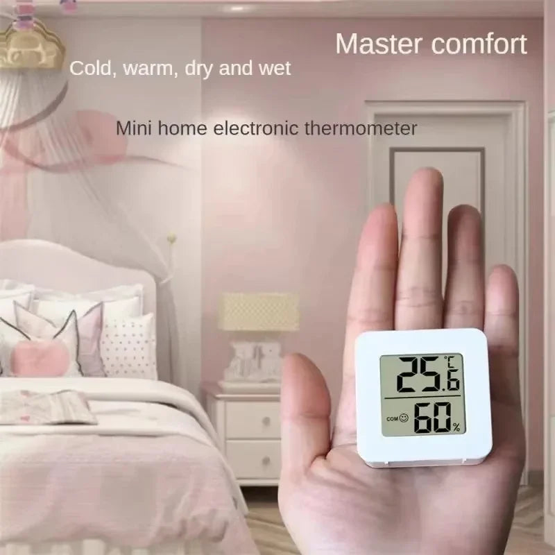 Smart Digital Thermo-Hygrometer – 4-in-1 Weather Station & Alarm Clock