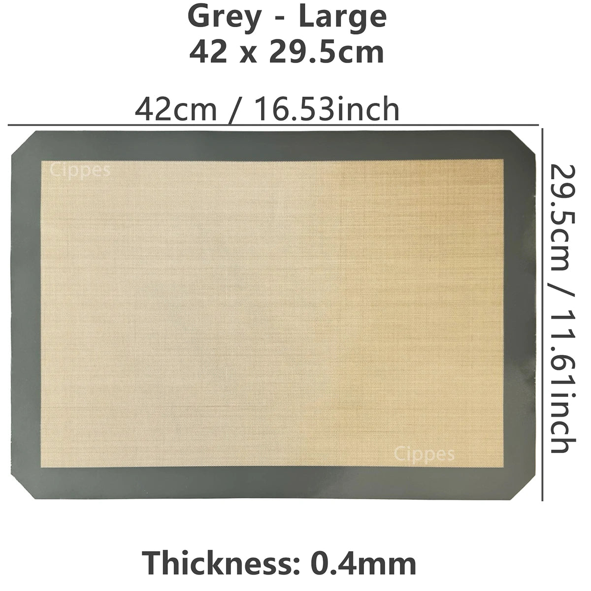 EverBake™ Reusable Silicone Baking Mat – Non-Stick Heat Resistant Oven Liner (0.4mm Ultra-Thin)
