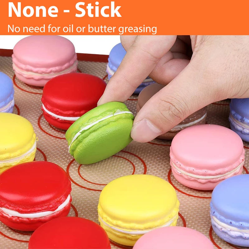 EverBake™ Reusable Silicone Baking Mat – Non-Stick Heat Resistant Oven Liner (0.4mm Ultra-Thin)