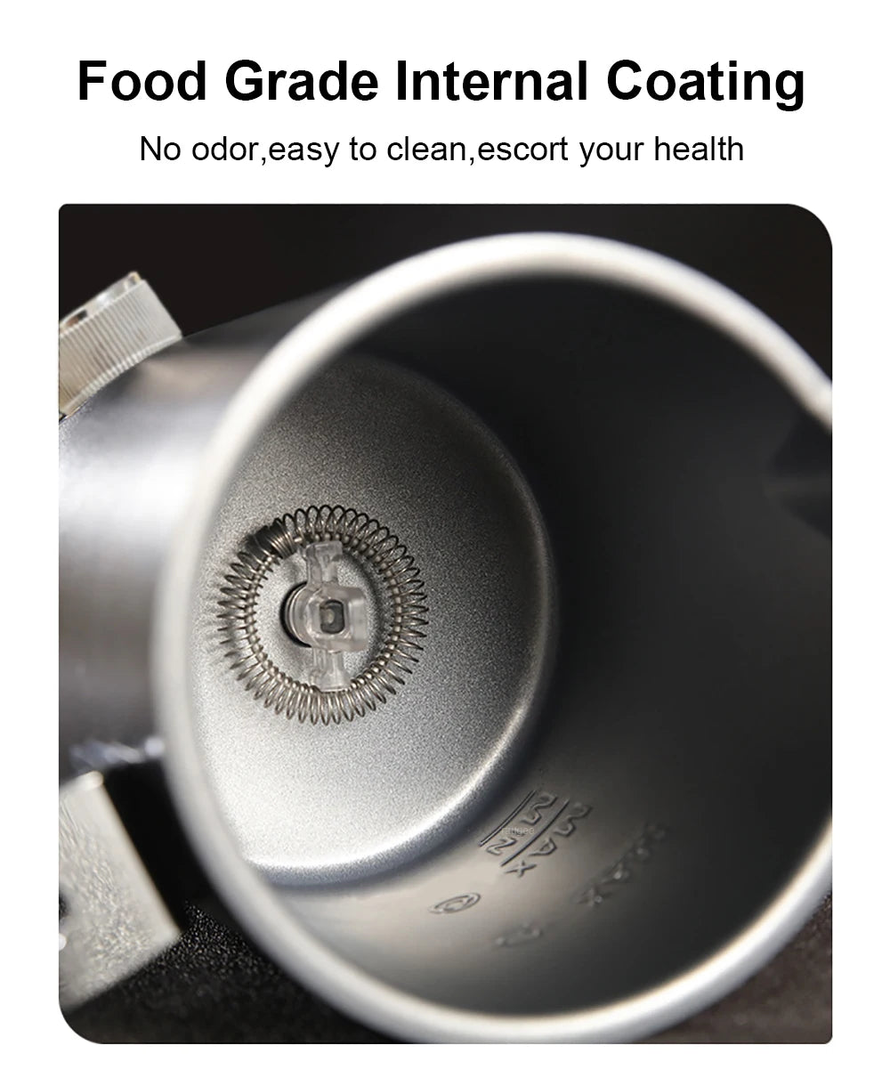 5-in-1 Electric Frother for Coffee & Cream